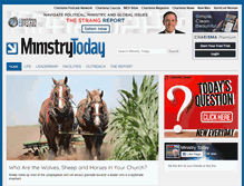 Tablet Screenshot of ministrytodaymag.com